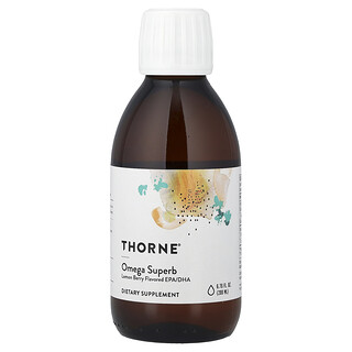 Thorne, Omega Superb, Citronbær, 250 ml