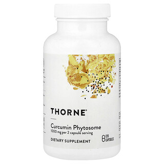 Thorne, Curcumin Phytosome, 120 Capsules (500 mg per Capsule)