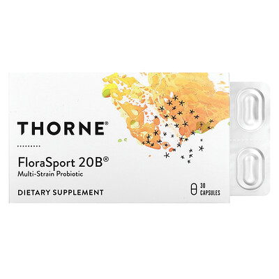 

Thorne FloraSport 20B, 30 капсул