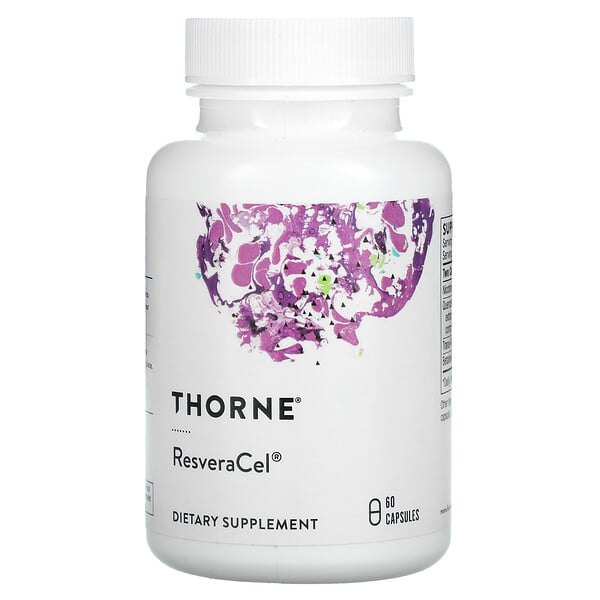 Thorne Research, ResveraCel, 60 капсул