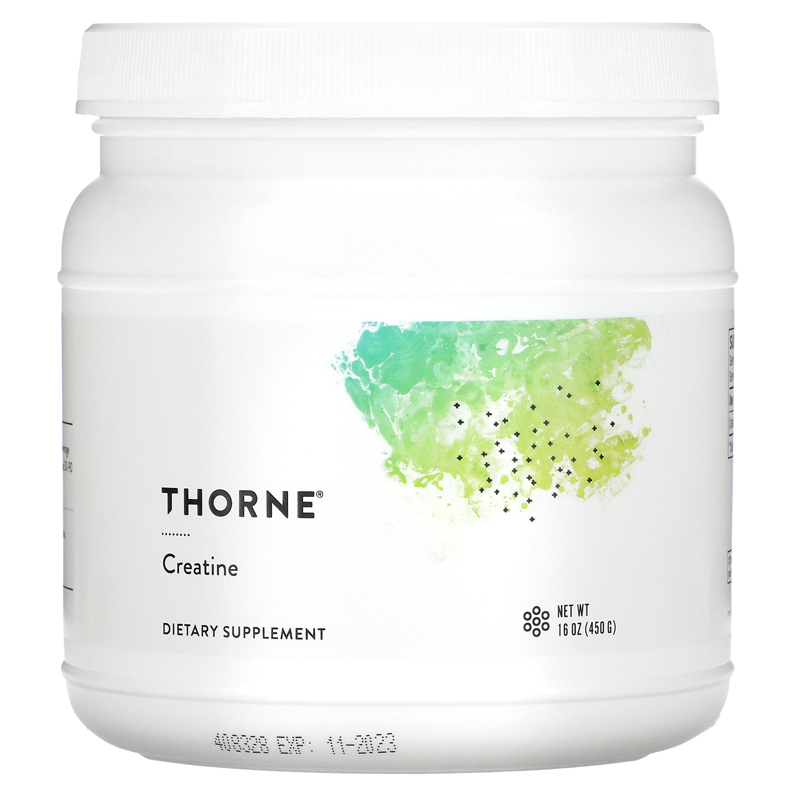 Thorne Creatine Monohydrate Powder - NSF Certified, 16 Oz, Unflavored, Expires 2026