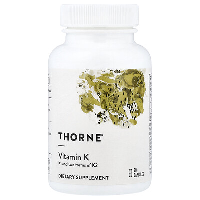 Product Image for Thorne, Vitamin K, 60 Capsules