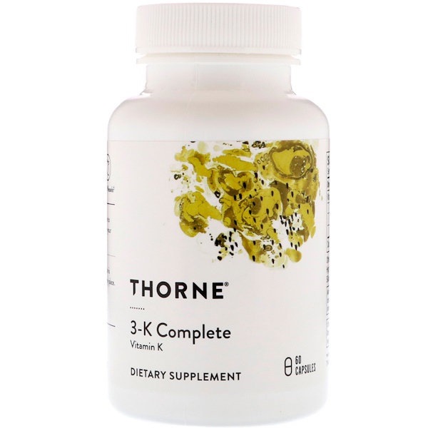 Thorne Research‏, 3-K Complete, 60 Capsules