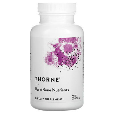 

Thorne Research, Basic Bone Nutrients, 120 Capsules