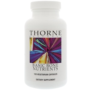 Thorne Research, Базовые питательные вещества для костей, 120 растительных капсул