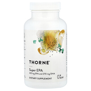 Thorne, Super EPA, 90 cápsulas de gel