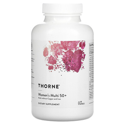 

Thorne Women's Multi 50+ 180 Capsules