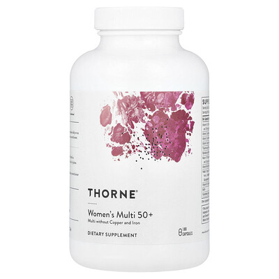 Thorne  Women's Multi 50+  180 Capsules