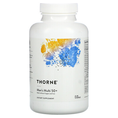 

Thorne Men's Multi 50+ 180 Capsules