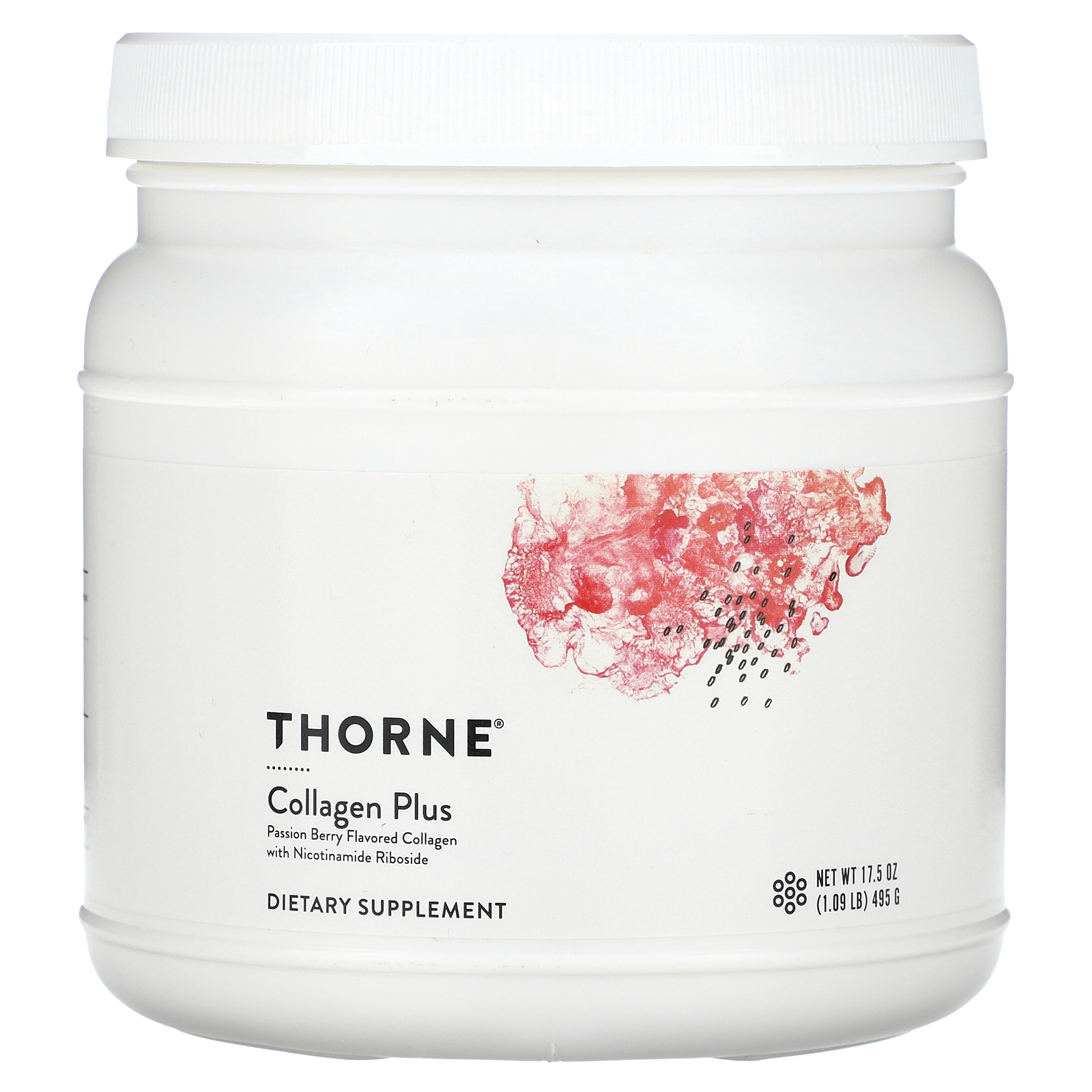 Thorne (쏜리서치), 콜라겐 플러스, 패션 베리, 495g(1.09lb)