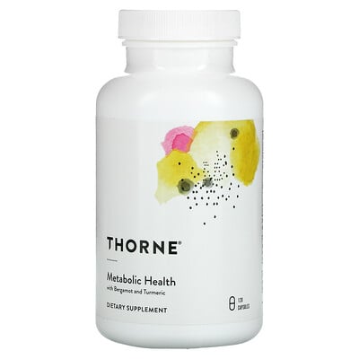 

Thorne Metabolic Health with Bergamot and Turmeric 120 Capsules