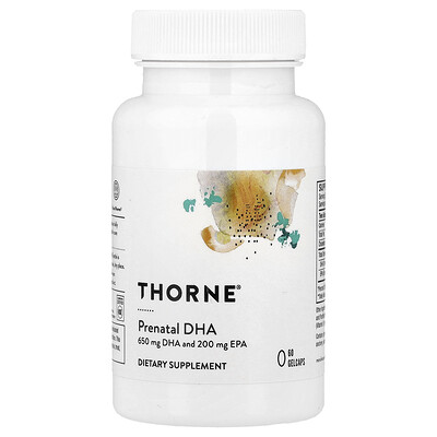 Product Image for Thorne, Prenatal DHA, 60 Gelcaps