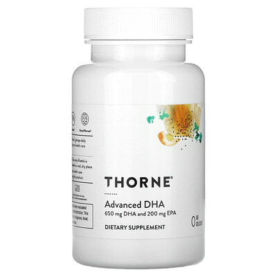 Thorne  Advanced DHA  60 Gelcaps