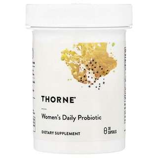 Thorne, Suplemento probiótico diario para mujeres, 30 cápsulas