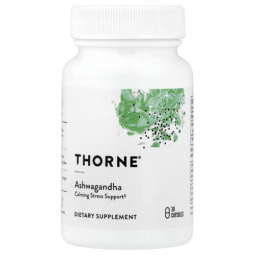Thorne アシュワガンダ 120mg 30カプセル