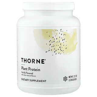 Thorne, Protéine végétale, Vanille, 630 g