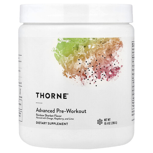 Thorne, Advanced Pre-Workout, Rainbow Sherbet, 296 g (10,4 oz)