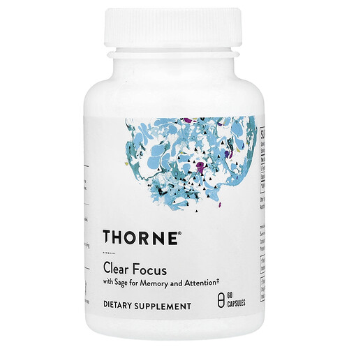 Thorne Clear Focus, 60 Capsules
