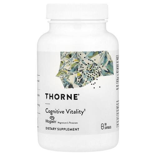 Thorne Cognitive Vitality, 90 Capsules (48 mg per Capsule)