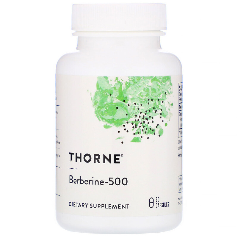 Thorne Research, Berberine500, 60 Capsules iHerb