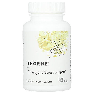 Thorne  Craving and Stress Support  60 Capsules