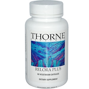 Купить Thorne Research, Релора+, 60 капсул на растительной основе  на IHerb