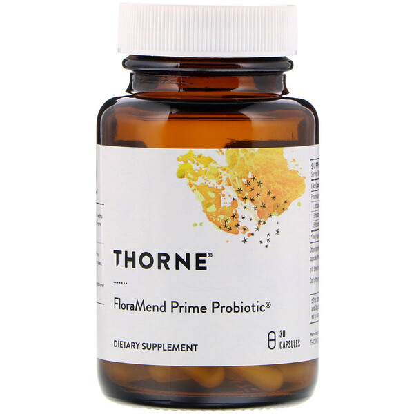Thorne Research, FloraMend Prime Probiotic, 30 Veggiekapseln