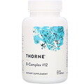 Thorne Research, B-Complex #12, 60 Capsules - IHerb