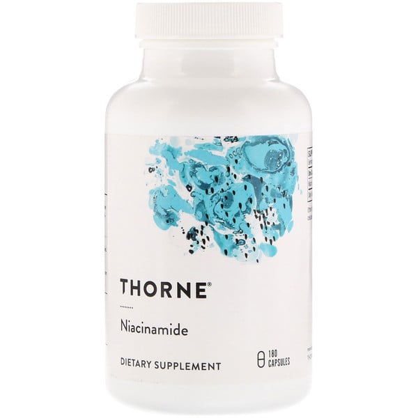 Thorne Research, Niacinamide, 180 Capsules