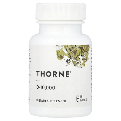 Thorne  D-10 000  250 mcg  60 Capsules