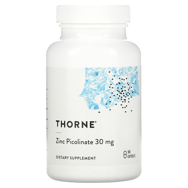 Thorne Zinc Picolinate 30 Mg 180 Capsules 7114