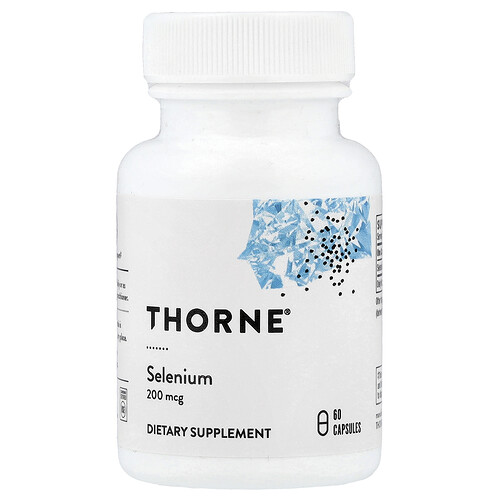 Thorne セレニウム 200mcg カプセル60粒