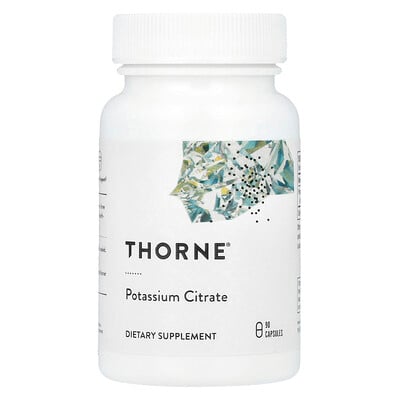 Thorne  Potassium Citrate  99 mg  90 Capsules