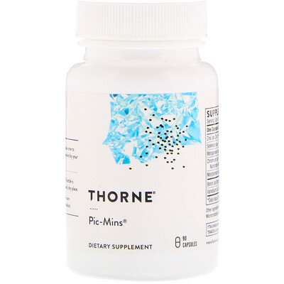 Thorne Research Pic-Mins, 90 капсул