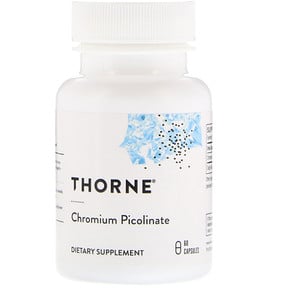 Отзывы о Торн Ресерч, Chromium Picolinate, 60 Capsules