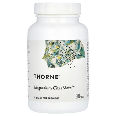Thorne  Magnesium CitraMate  135 mg  90 Capsules