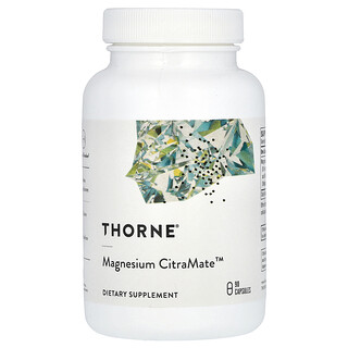 Thorne, Magnesio CitraMate, 90 capsule (135 mg per capsula)