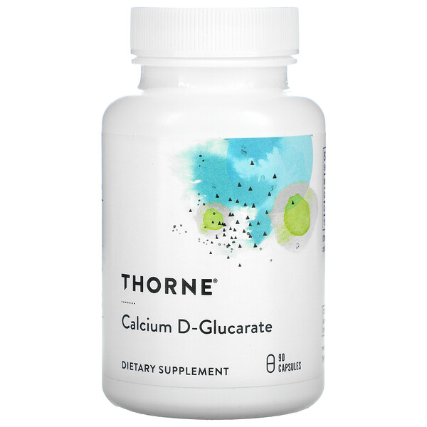 Thorne Research, Kalzium-D-Glucarat, 90 vegetarische Kapseln