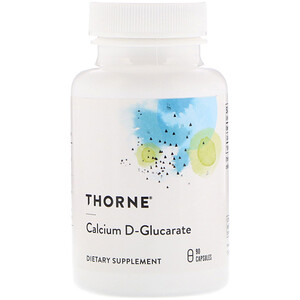 Отзывы о Торн Ресерч, Calcium D-Glucarate, 90 Capsules