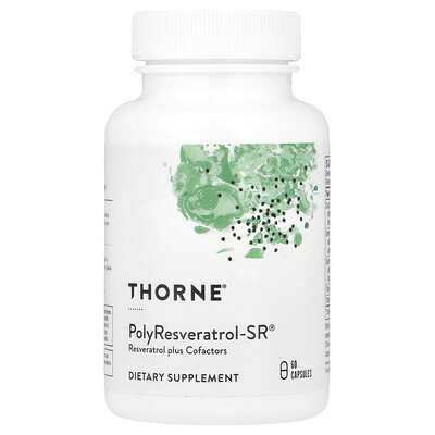 Thorne PolyResveratrol-SR® 60 Capsules