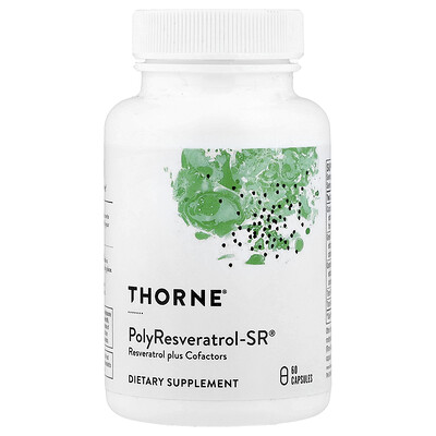 Product Image for Thorne, PolyResveratrol-SR , 60 Capsules