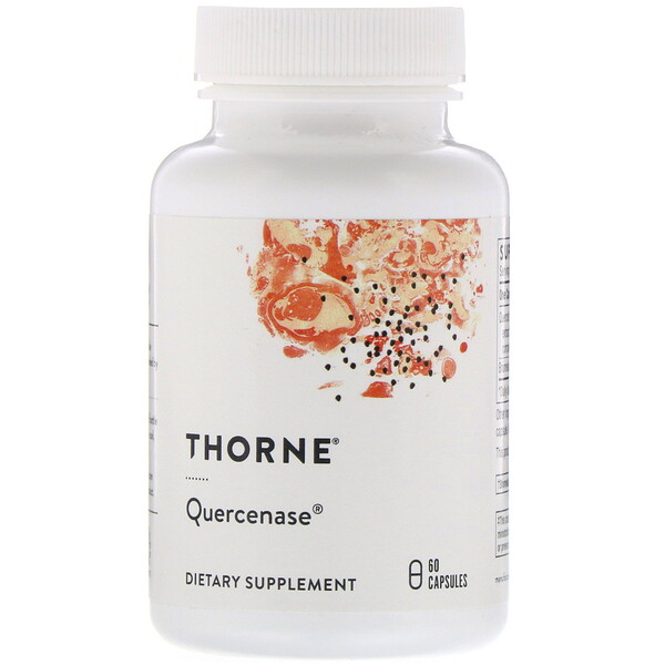 Thorne Research, Quercenase, 60 cápsulas
