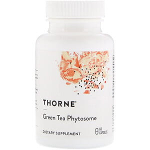 Отзывы о Торн Ресерч, Green Tea Phytosome, 60 Capsules