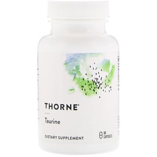 Thorne Research, 牛磺酸,90粒素食膠囊