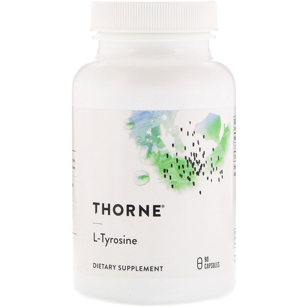 Thorne Research, L-Tyrosin, 90 Kapseln