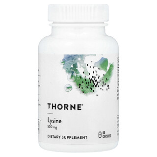 Thorne, L-lysine, 60 capsules
