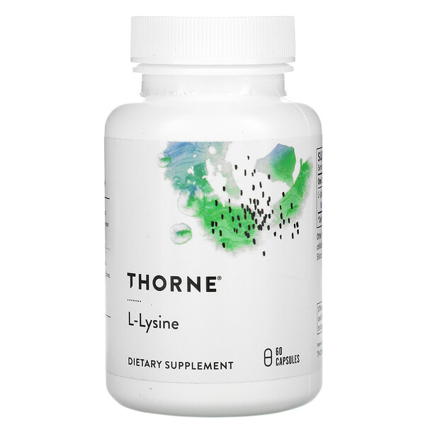 Thorne Research‏, L- ליזין, 60 כמוסות