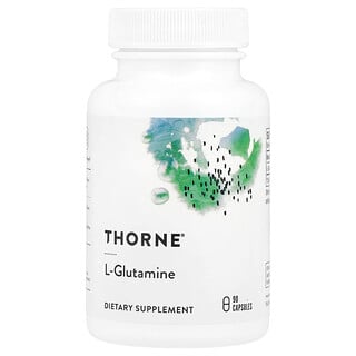 Thorne, L-glutamina, 90 cápsulas (500 mg por cápsula)