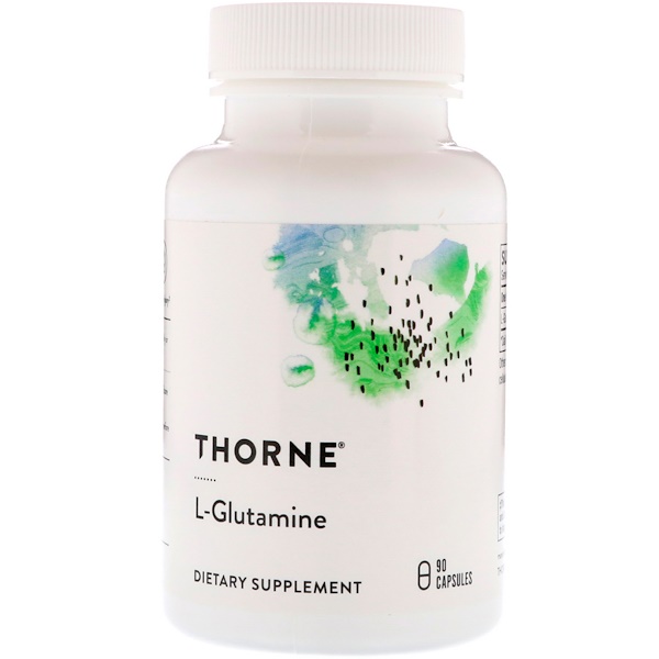 Thorne Research, L-Glutamin, 90 Kapsul