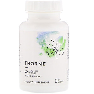 Отзывы о Торн Ресерч, Carnityl, Acetyl-L-Carnitine, 60 Capsules